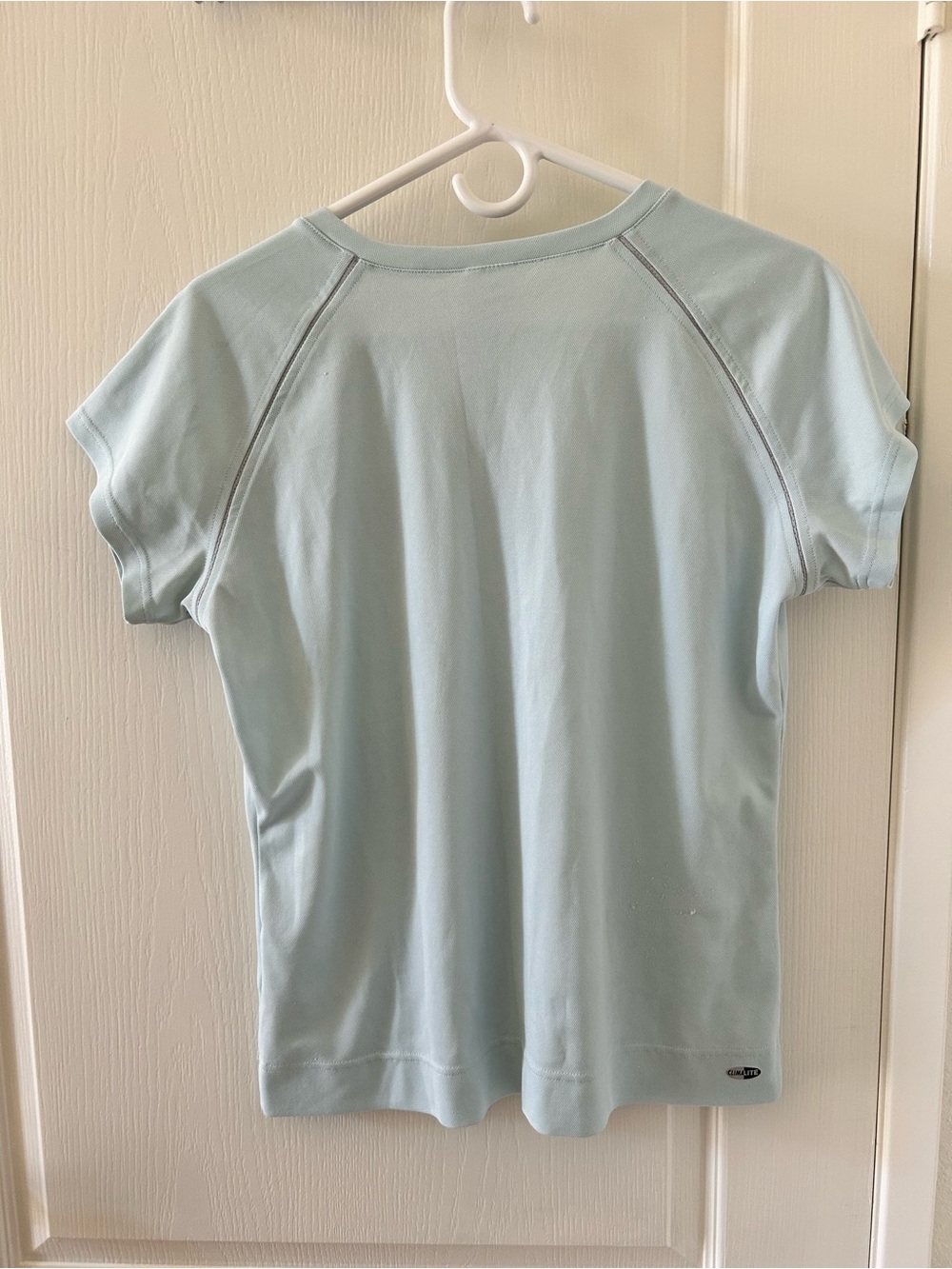 Adidas Lightweight Moisture Wicking Blue Athletic Training Top L - Picture 2 of 6